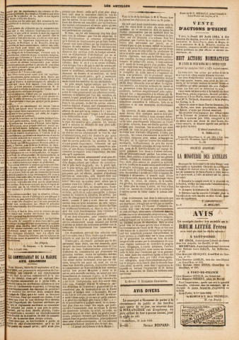 Les Antilles (1884, n° 68)