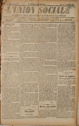 L'Union sociale (n° 578)
