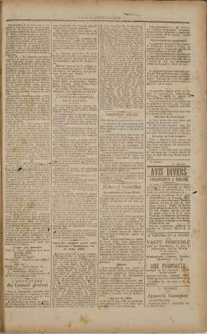 L'Union démocratique (n° 23)