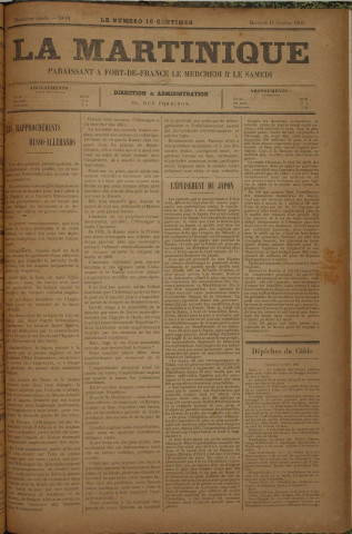 La Martinique (année II, n° 81)