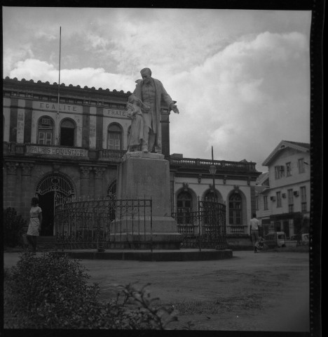 Fort-de-France, centre-ville. édifices inscrits ou classés "Monument historique" : Palais de Justice