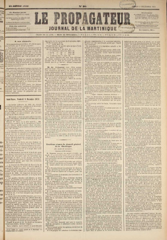 Le Propagateur (1871, n° 98)