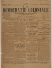 La Démocratie coloniale (n° 299)