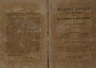 Bulletin agricole de la Martinique (octobre 1898)
