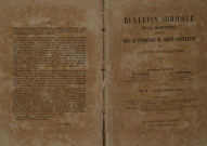Bulletin agricole de la Martinique (octobre 1898)