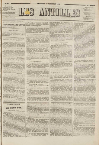 Les Antilles (1874, n° 88)