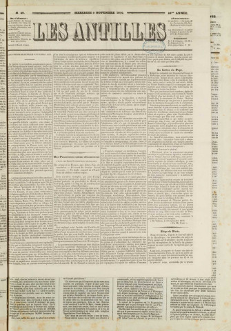 Les Antilles (1870, n° 89)