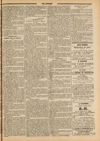 Les Antilles (1887, n° 34)