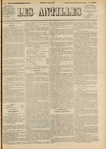 Les Antilles (1887, n° 66)