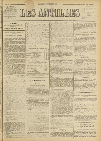 Les Antilles (1895, n° 84)