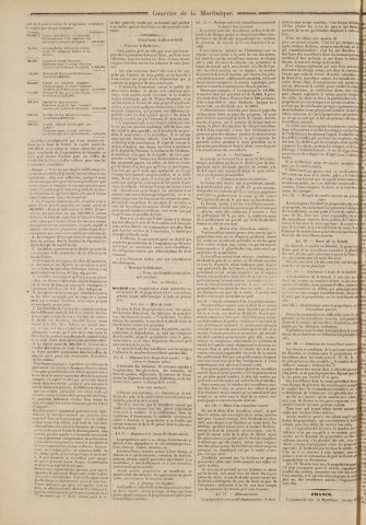 Le Courrier de la Martinique (1848, n° 38)