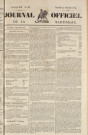 Journal Officiel de la Martinique (1831, n° 84)