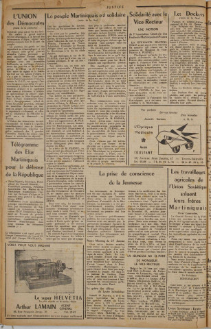 Justice (1960, n° 5)