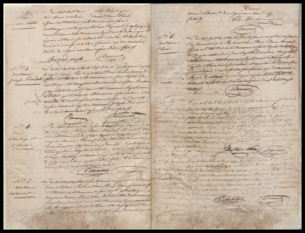 Population esclave : naissances, décès