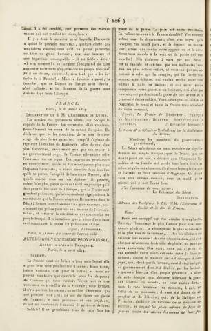 Gazette de la Martinique (1814, n° 47)