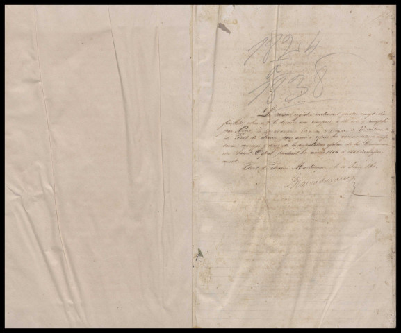 Population esclave : baptêmes, mariages, sépultures