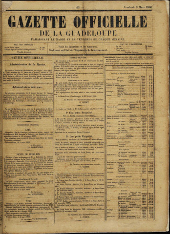 La Gazette officielle de la Guadeloupe (n° 20)