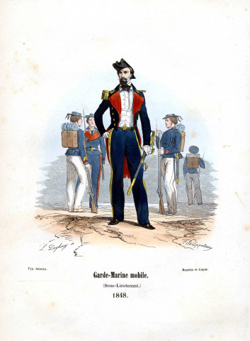 Garde-Marine mobile (Sous-Lieutenant)