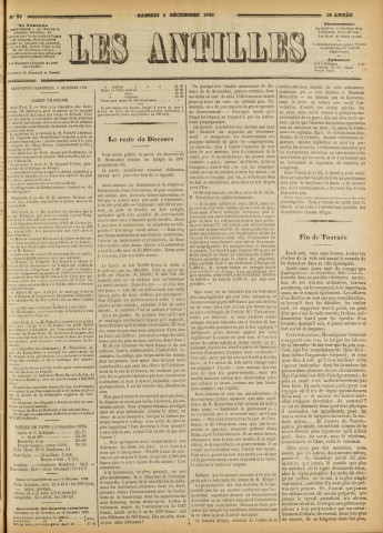 Les Antilles (1890, n° 95)