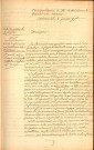 Correspondance de l'intendant Peynier (Guadeloupe, Martinique) avec Versailles (Secrétariat d'état à la marine)