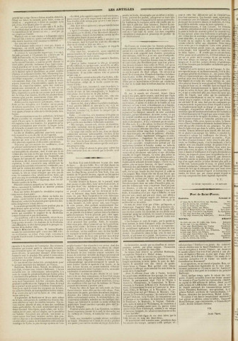 Les Antilles (1870, n° 19)