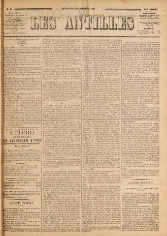 Les Antilles (1884, n° 9)