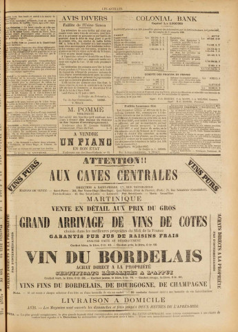 Les Antilles (1897, n° 62)