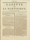 Gazette de la Martinique (1806, n° 72)