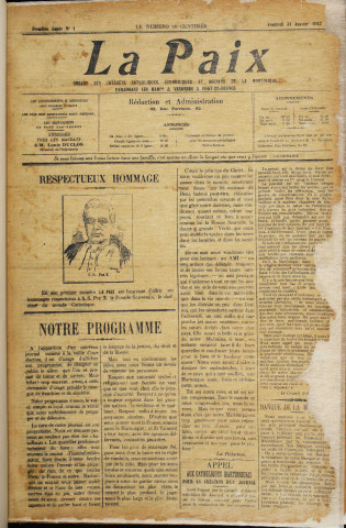 La Paix (n° 1)