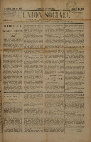 L'Union sociale (n° 450)