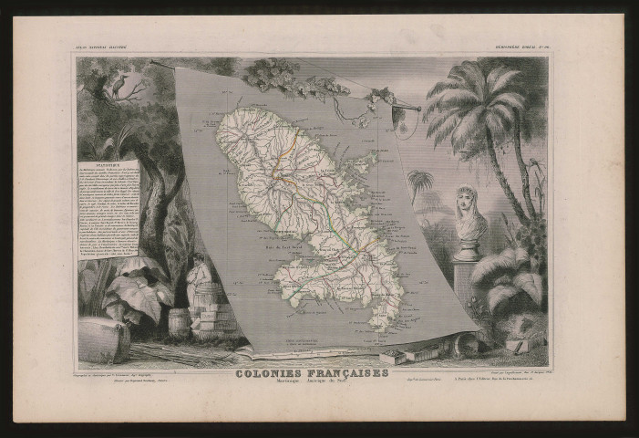 Colonies Française. Martinique. Amérique du Sud