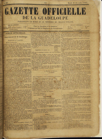 La Gazette officielle de la Guadeloupe (n° 103)