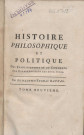 Histoire philosophique et politique des établissements du commerce des Européens dans les deux Indes (tome IX)