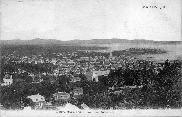 Martinique. Fort-de-France. Vue générale