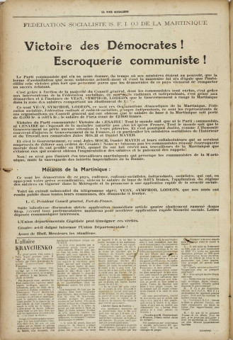 La Voix socialiste (n° 81)