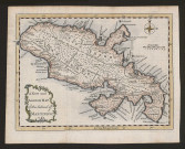 A new and accurate map of the island of Martinico. Carte de l'île de la Martinique