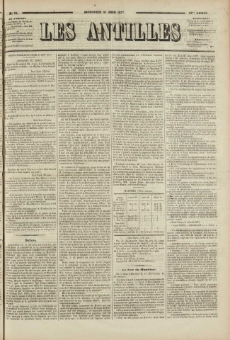 Les Antilles (1877, n° 50)