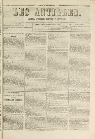 Les Antilles (1862, n° 6)