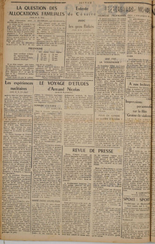 Justice (1958, n° 15)