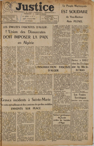 Justice (1960, n° 5)