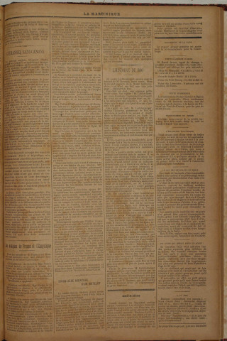 La Martinique (année III, n° 75)
