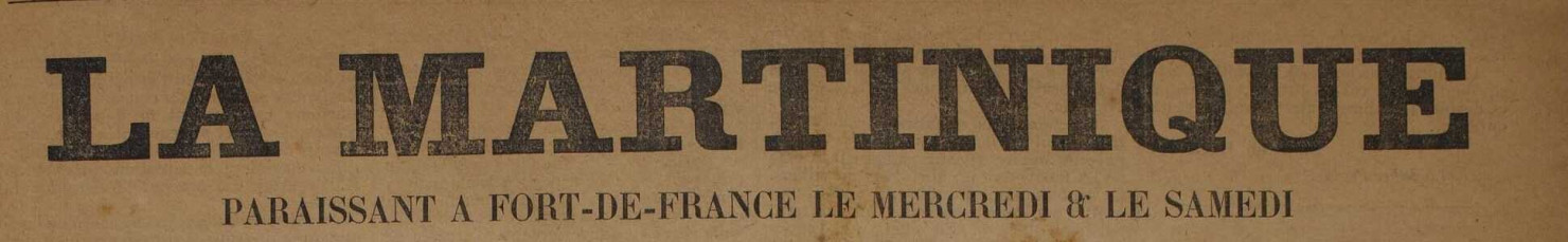 La Martinique (année III, n° 88)