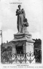 La Martinique. Fort-de-France. Statue de l'Impératrice Joséphine de Beauharnais sur la Savane