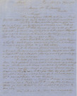 Arrivée de cargaisons de morues : lettres adressées à M. Lefrancois Granville