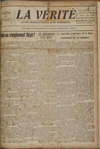 La Vérité (n° 39)