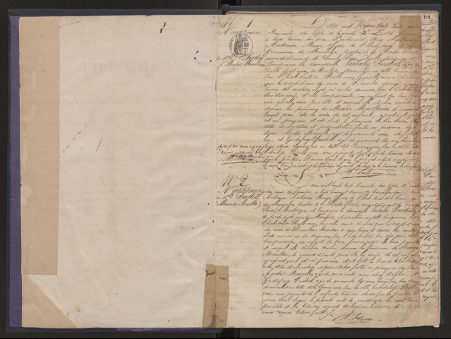 Naissances, mariages, décès, reconnaissances