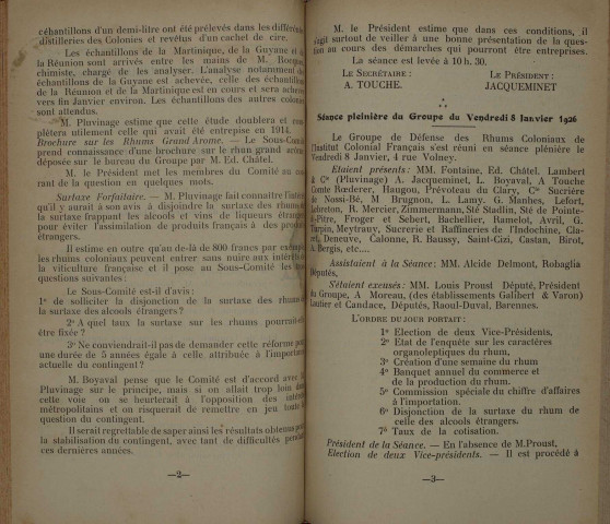 Bulletin du Syndicat des distillateurs agricoles (n° 03/1926)