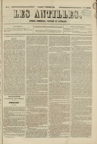 Les Antilles (1865, n° 2)