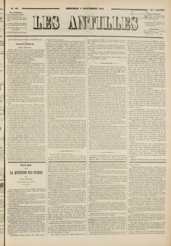 Les Antilles (1872, n° 88)