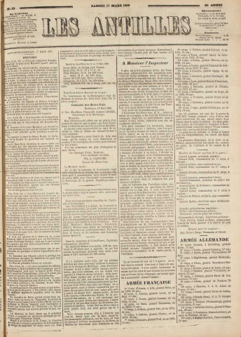 Les Antilles (1888, n° 22)
